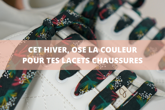 Cet hiver, ose les lacets pour chaussures en couleur !