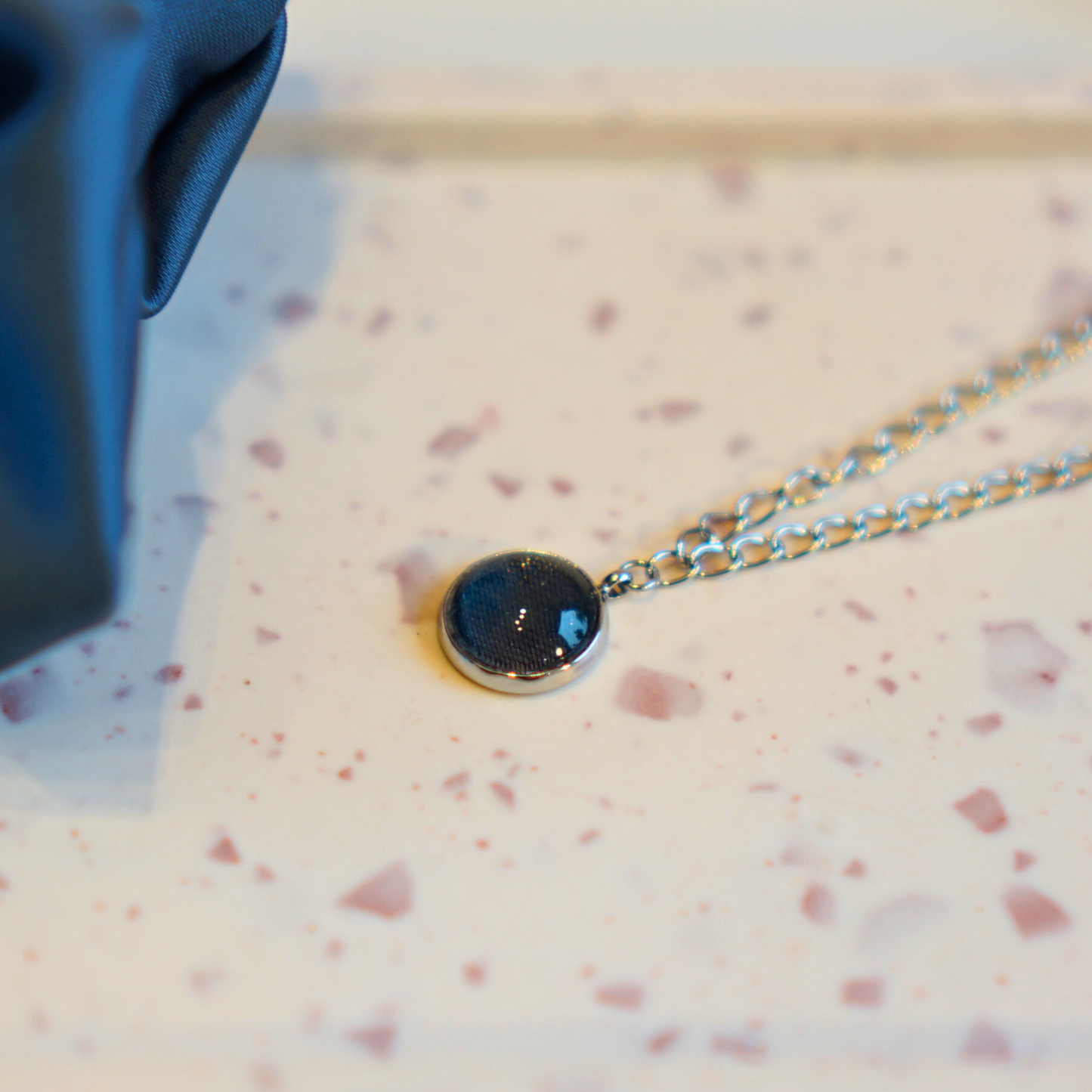 Bleu Lapis - Collier Double